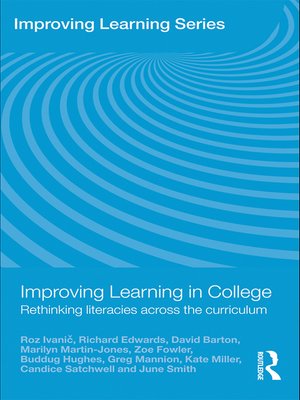cover image of Improving Learning in College